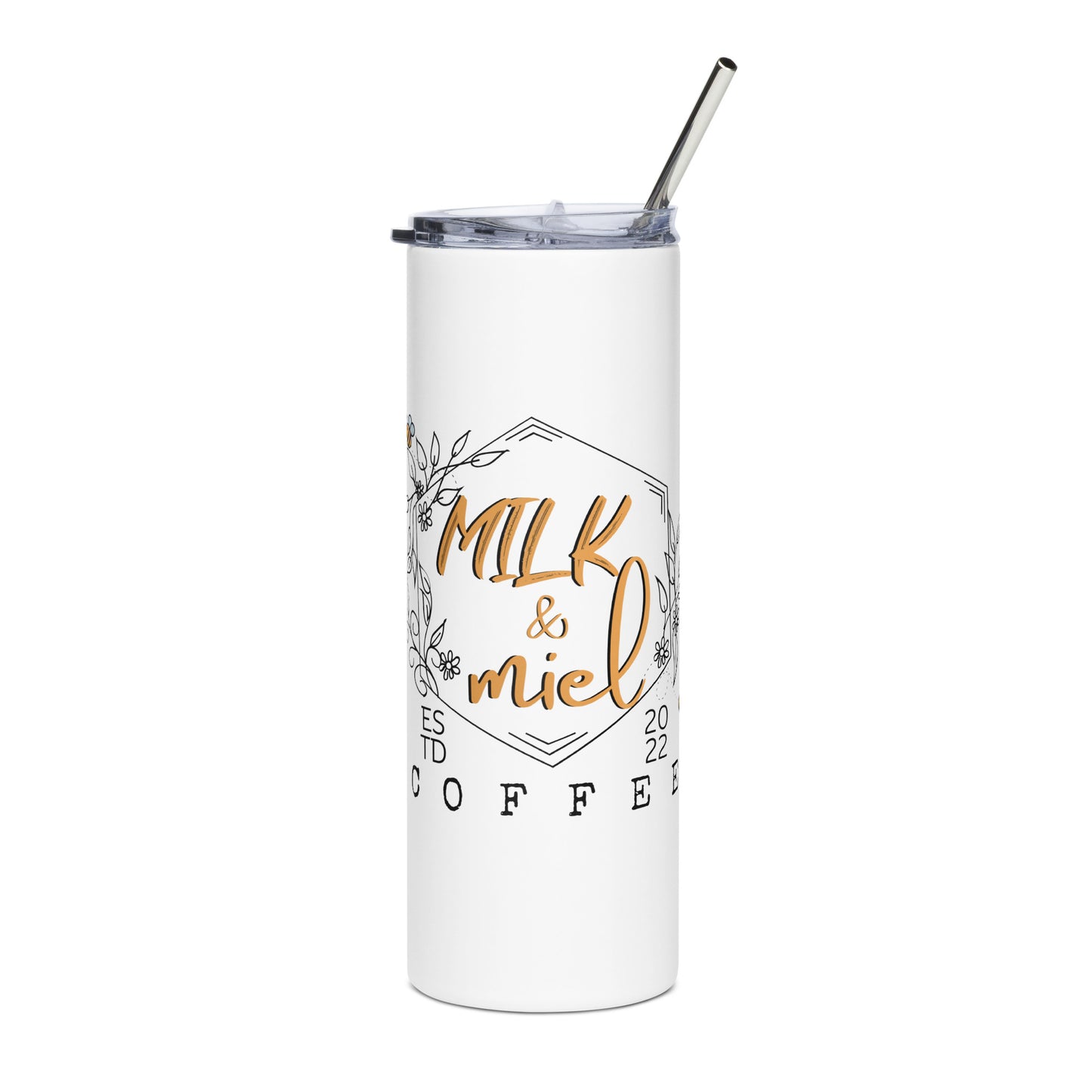 Milk and Miel Stainless Steel Tumbler