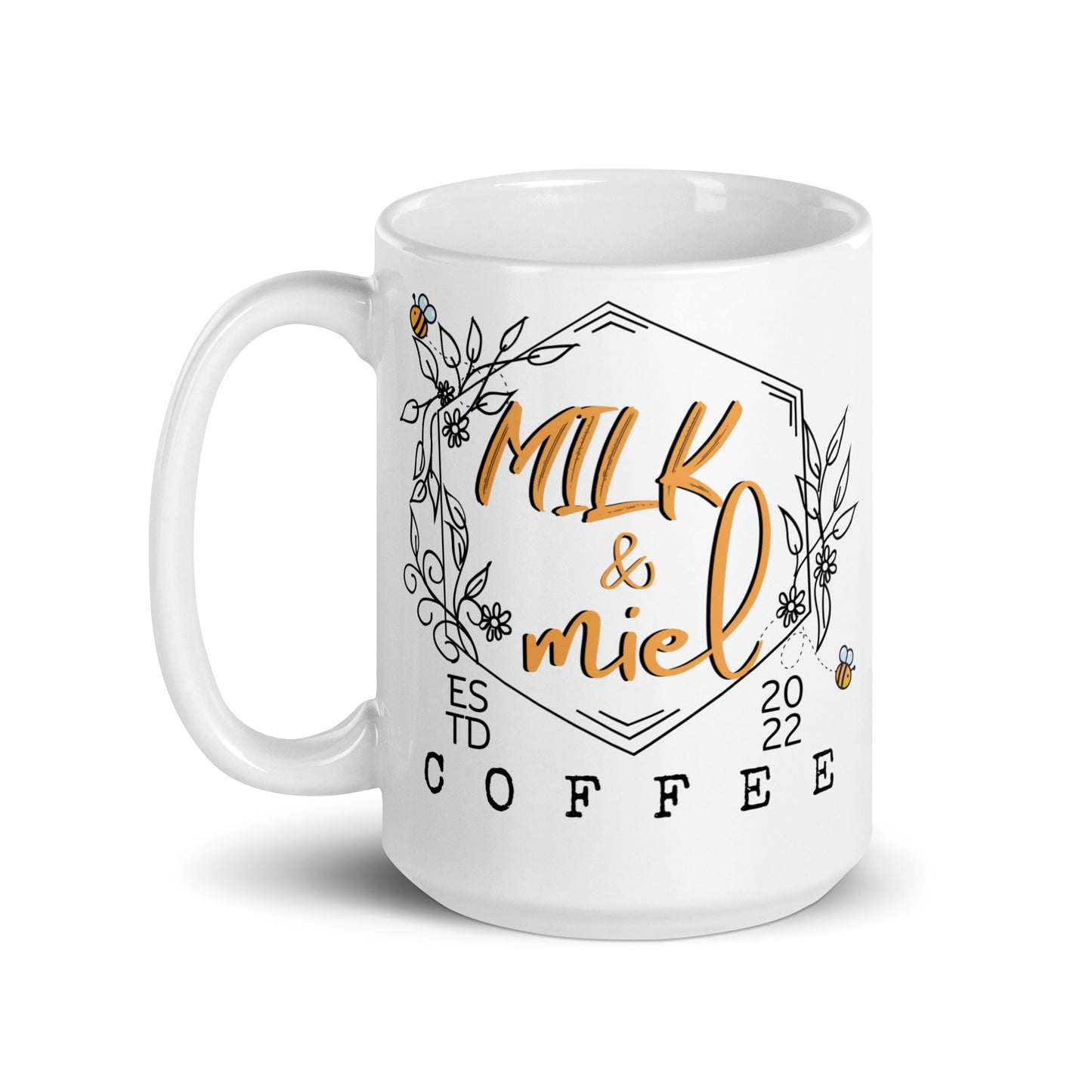 Milk and Miel 15 oz Mug