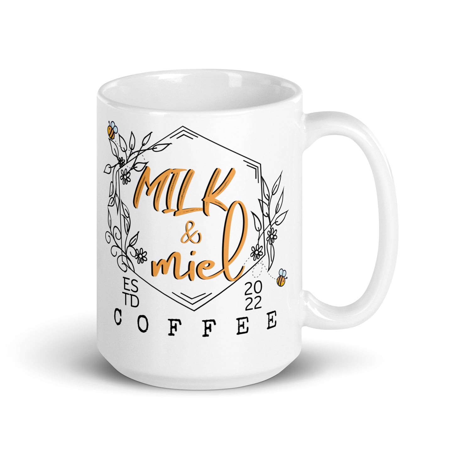 Milk and Miel 15 oz Mug